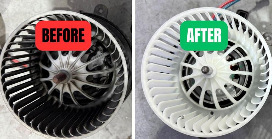 Vehicle Blower Fan Replacement